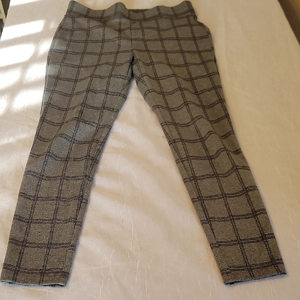 Loft S Plaid Checkered Pants